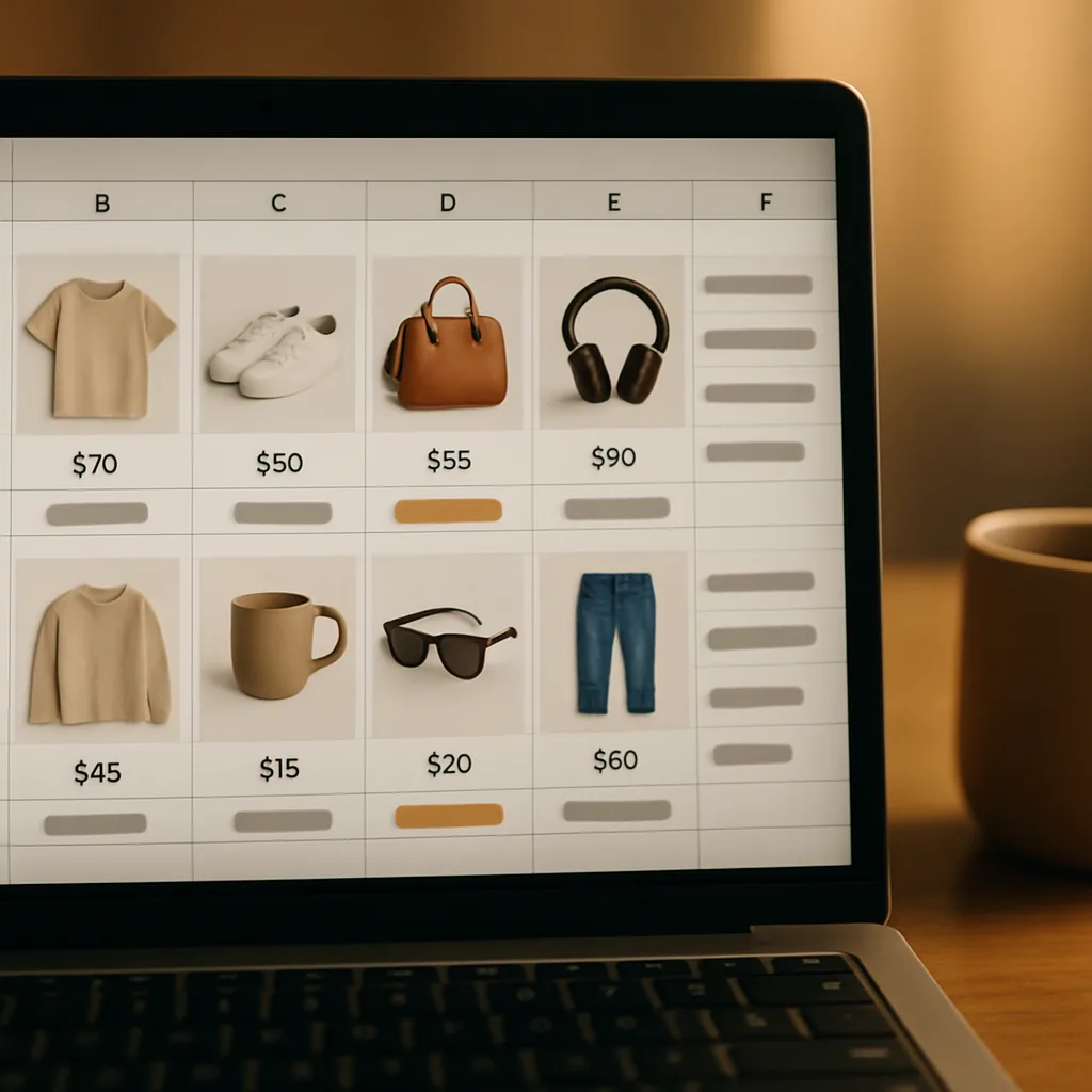 Flux produit structuré pour campagnes GPT Ads et Google Shopping ecommerce